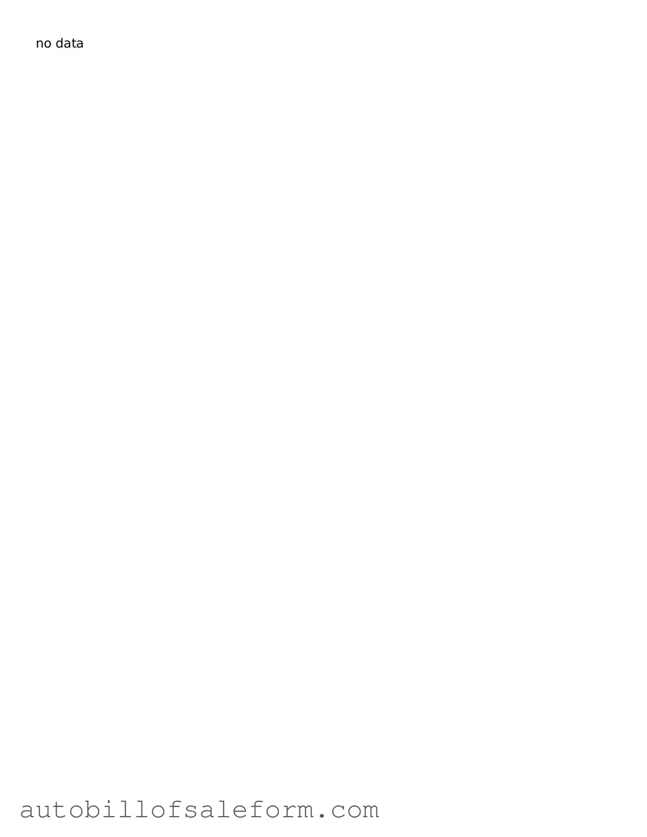 Free  Motor Vehicle Bill of Sale Template for Utah